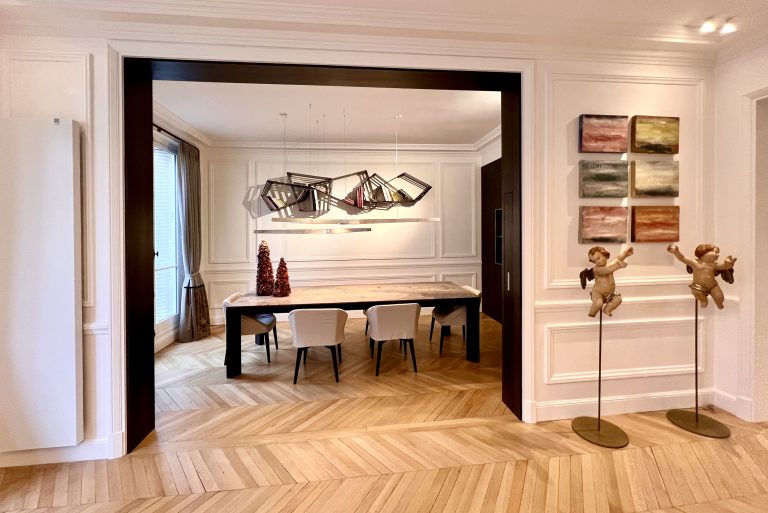 GAIA Architectures aménage un appartement à Paris 7ème.