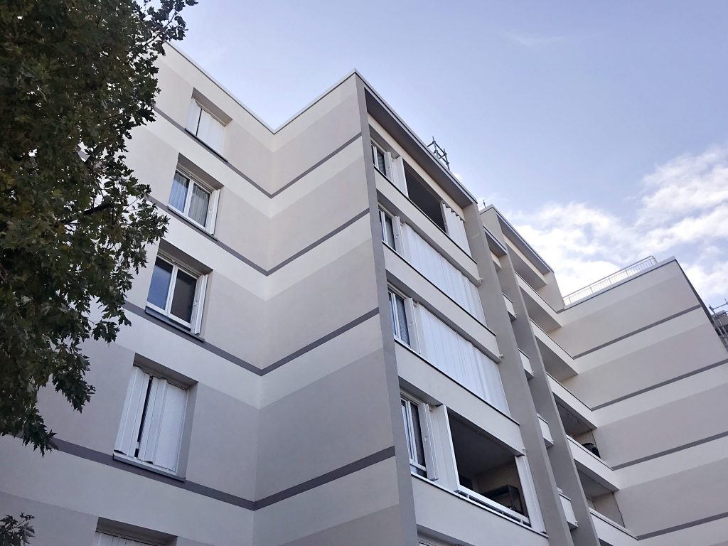 GAIA Architectures a réhabilité la Résidence "LA FERME" à Bobigny.