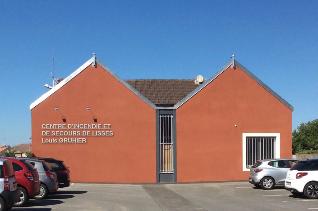 Caserne Lisses Mairie SDIS 91 GAIA ARCHITECTURES Mauro PRINI