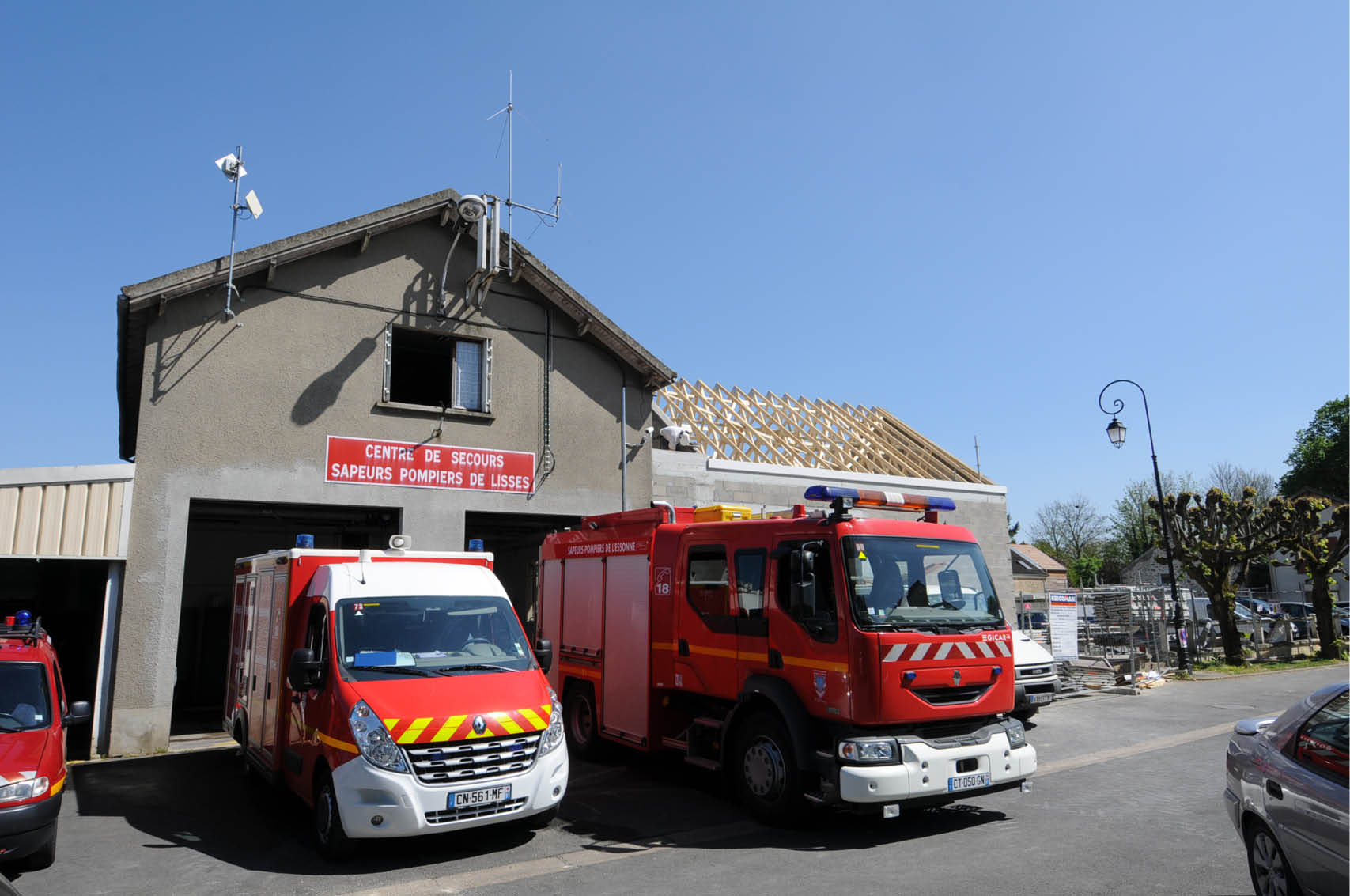 Caserne Lisses Mairie SDIS 91 GAIA ARCHITECTURES Mauro PRINI