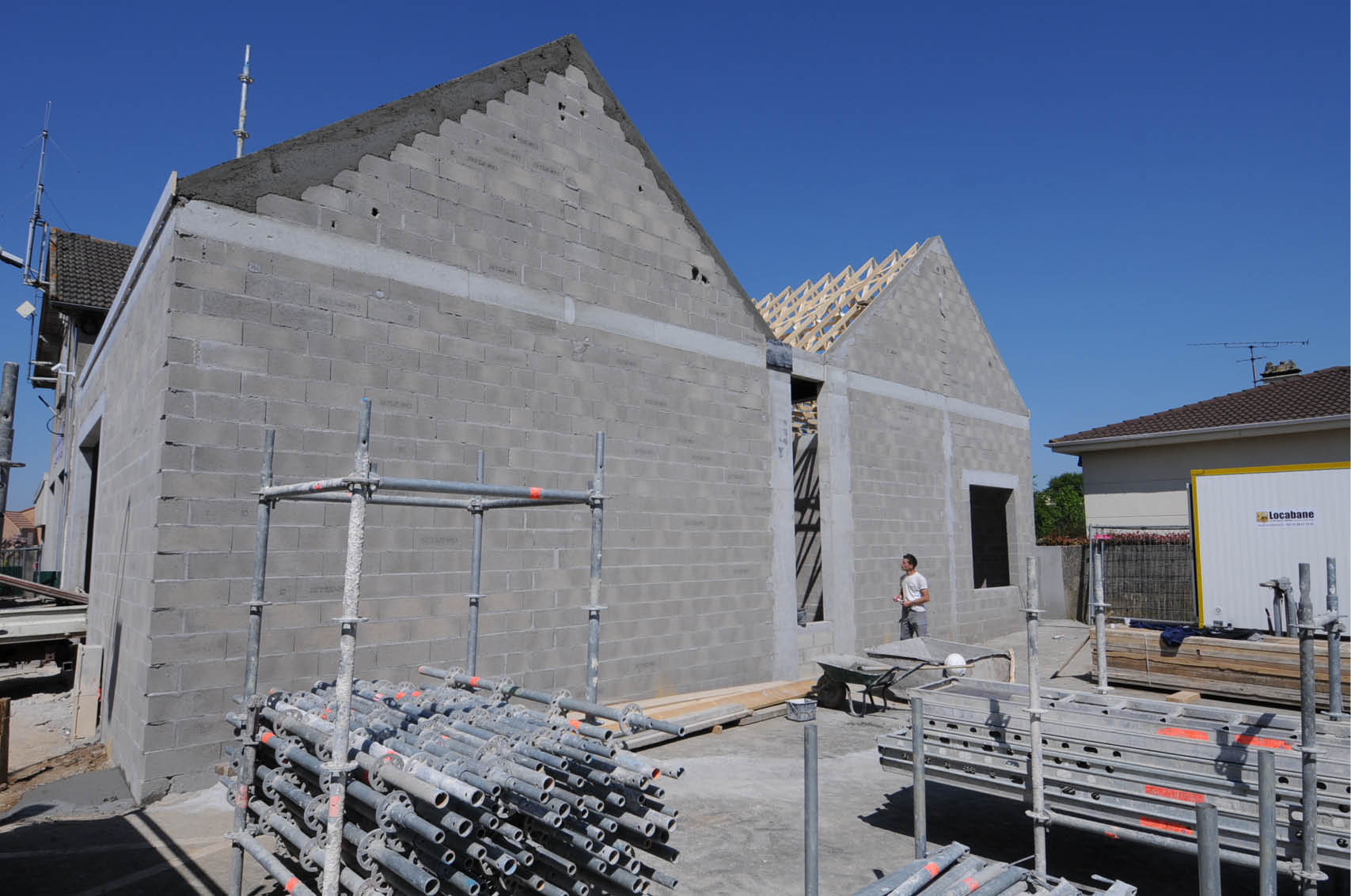 Caserne Lisses Mairie SDIS 91 GAIA ARCHITECTURES Mauro PRINI