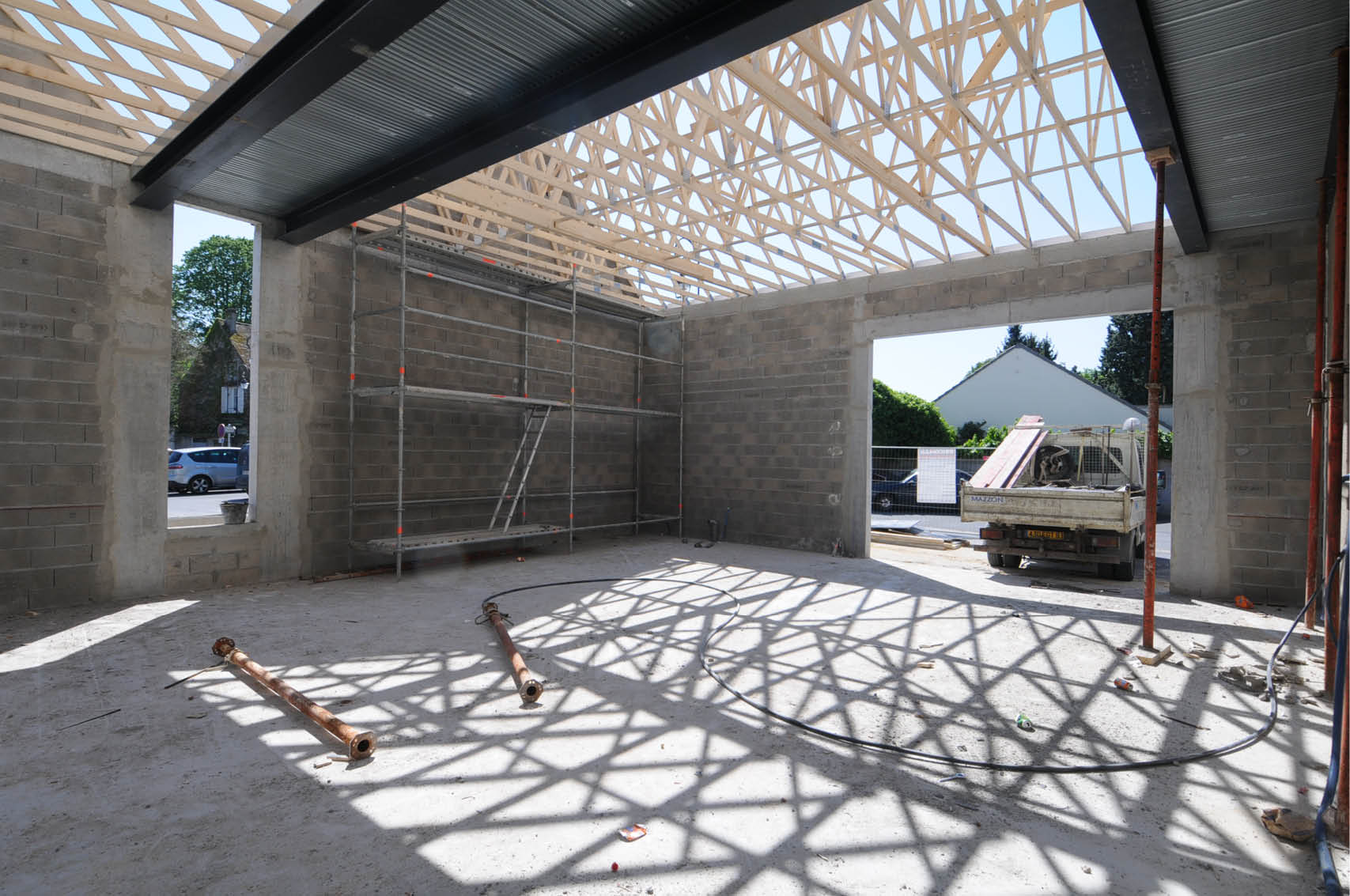 Caserne Lisses Mairie SDIS 91 GAIA ARCHITECTURES Mauro PRINI