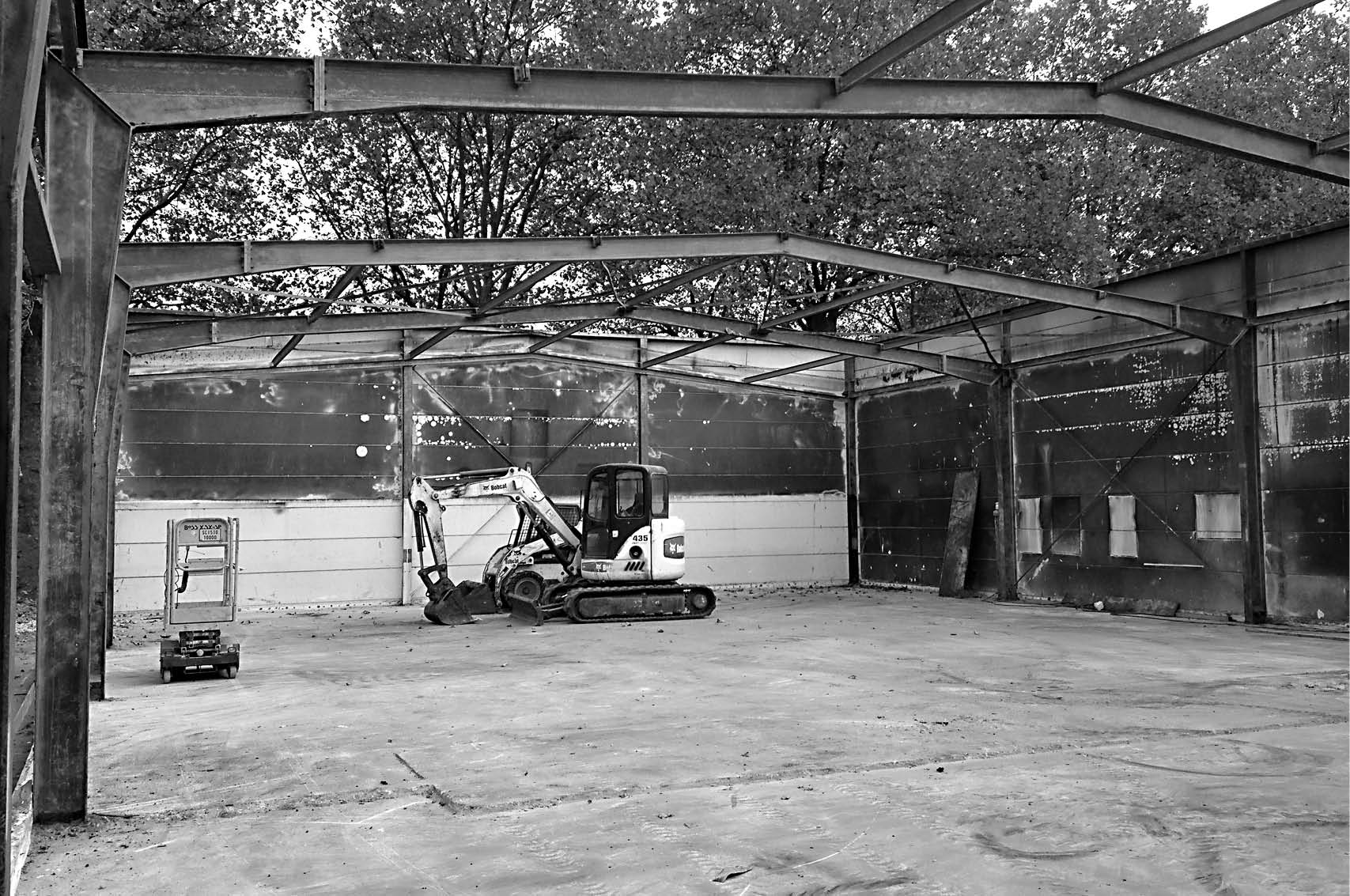 Gymnase Long Rayage Lisses Mairie GAIA ARCHITECTURES Reconstuction